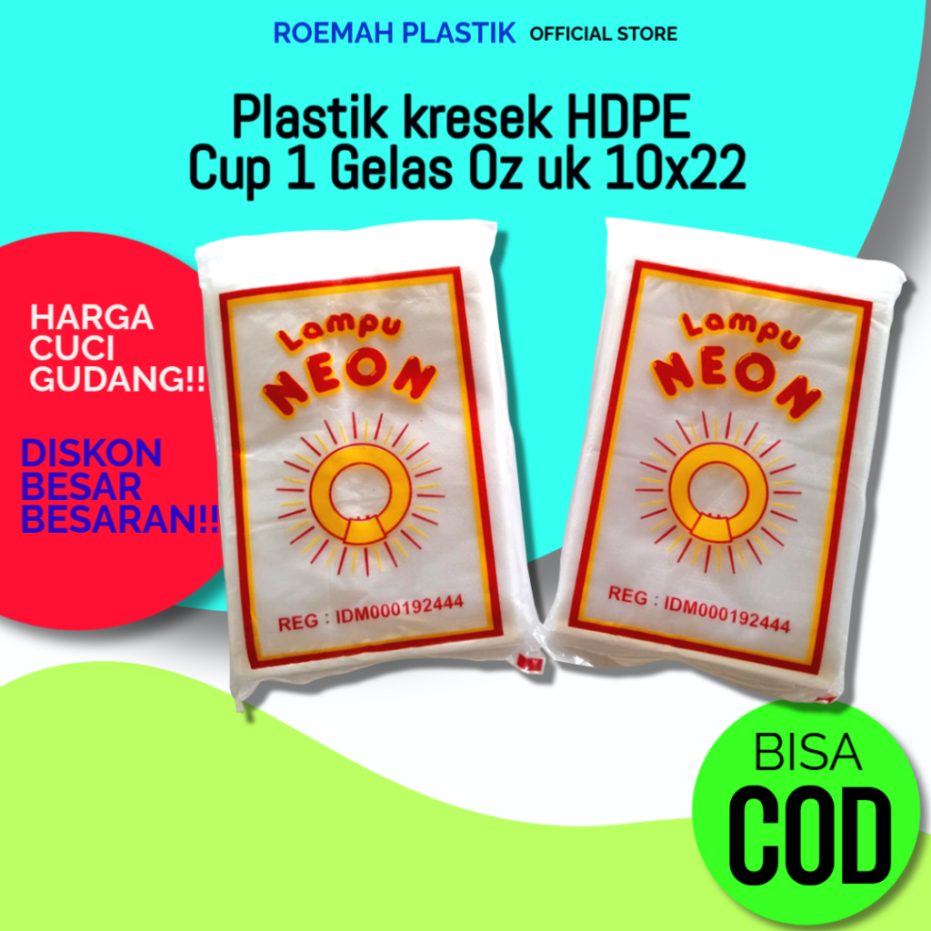 Kantong Plastik Kresek Kecil Putih Bening Transparan