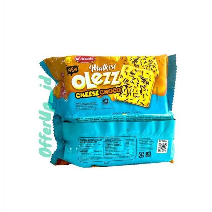 

Biskuit Malkist Olezz Cheese Choco 100gr