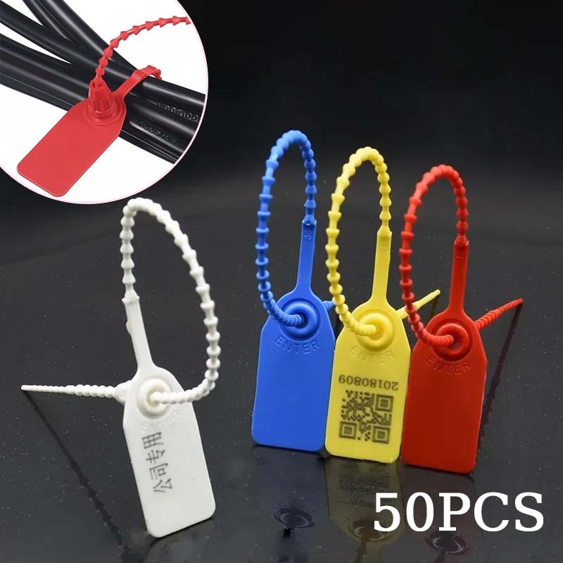 50pcs Plastik Security Seal Segel/Security Seal/Segel Apar Plastik/Segel Apar Pemadam