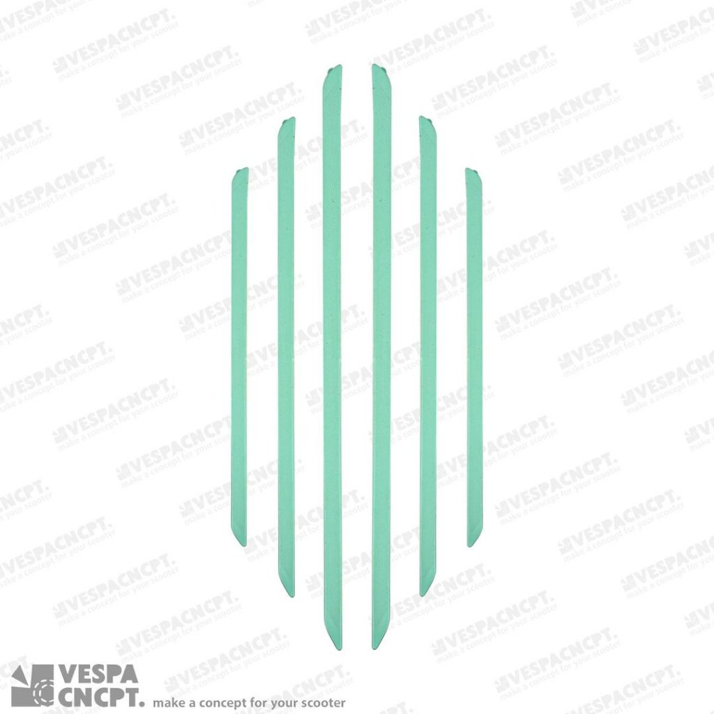 List Karet Dek Deck Set Floor Board Virtu Green Relax Vespa Sprint Primavera 3v Iget