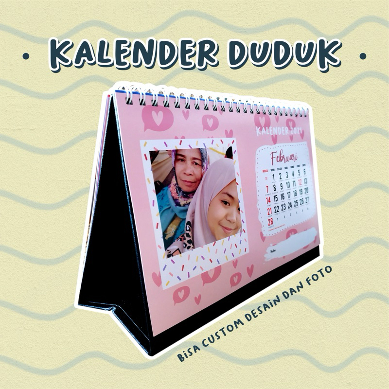 

KALENDER MEJA CUSTOM / KALENDER DUDUK CUSTOM