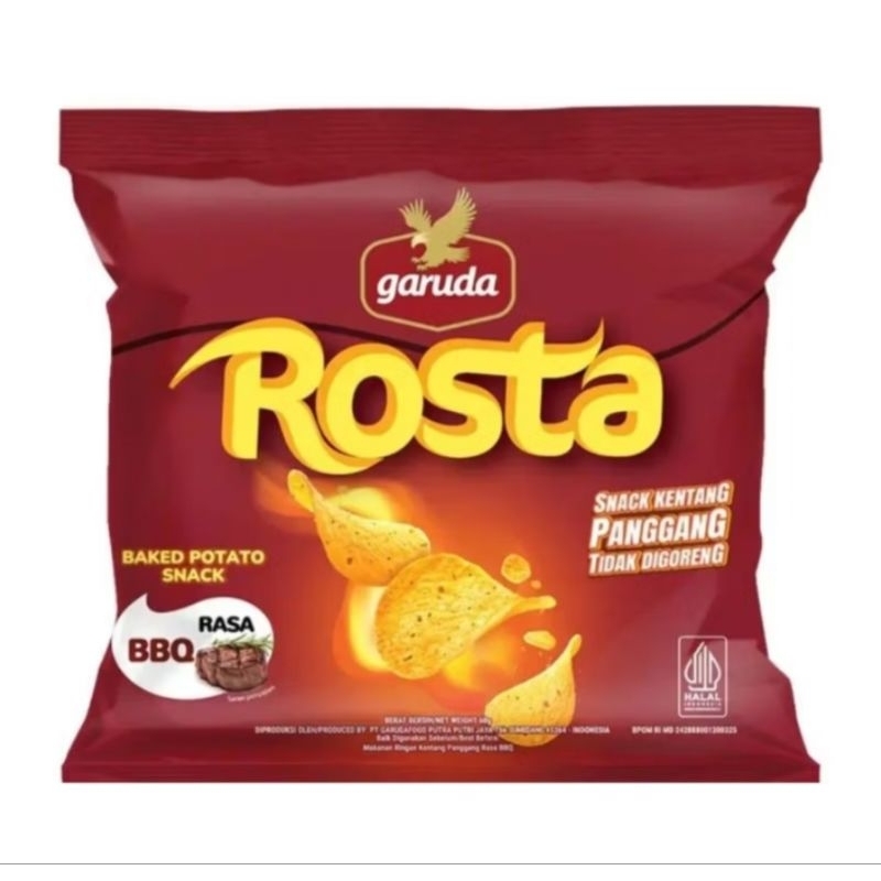 

Garuda Rosta Snack Kentang Panggang Rasa BBQ 60 gr