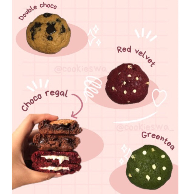

[Cookieswa] Soft cookies melted, min 2 pcs