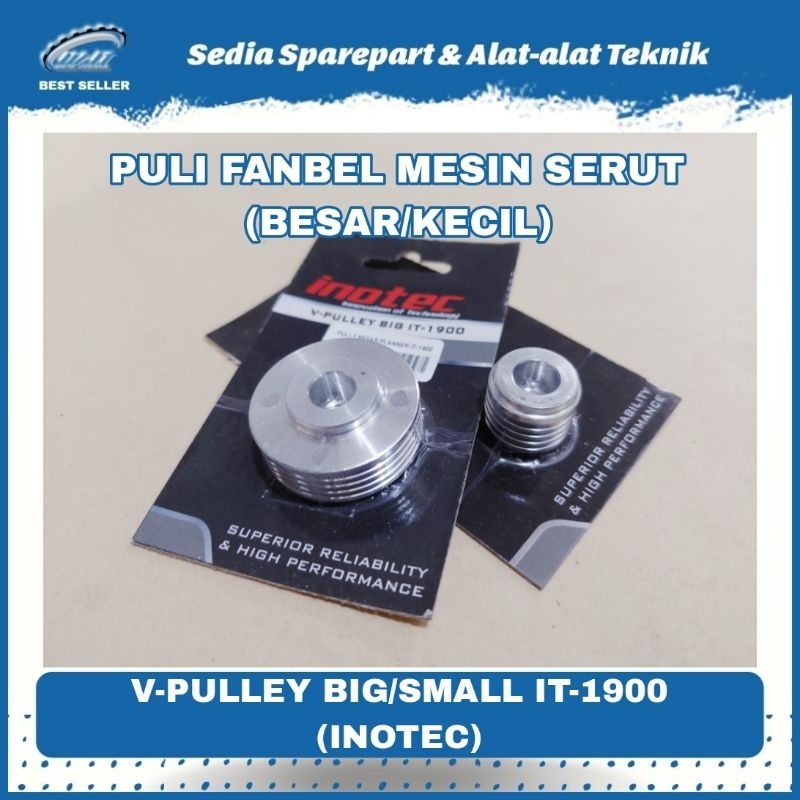 PULLEY FANBEL MESIN KETAM MESIN SERUT SUGU MAKTEC MT1900 INOTEC IT1900