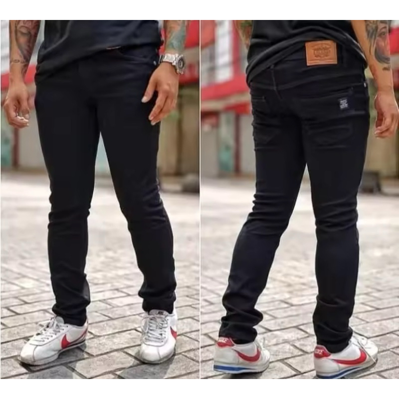 Celana Jeans Panjang Pria / Celana Denim Pria Skinny / Celana Panjang Pria Jeans Pensil / Celana Jea
