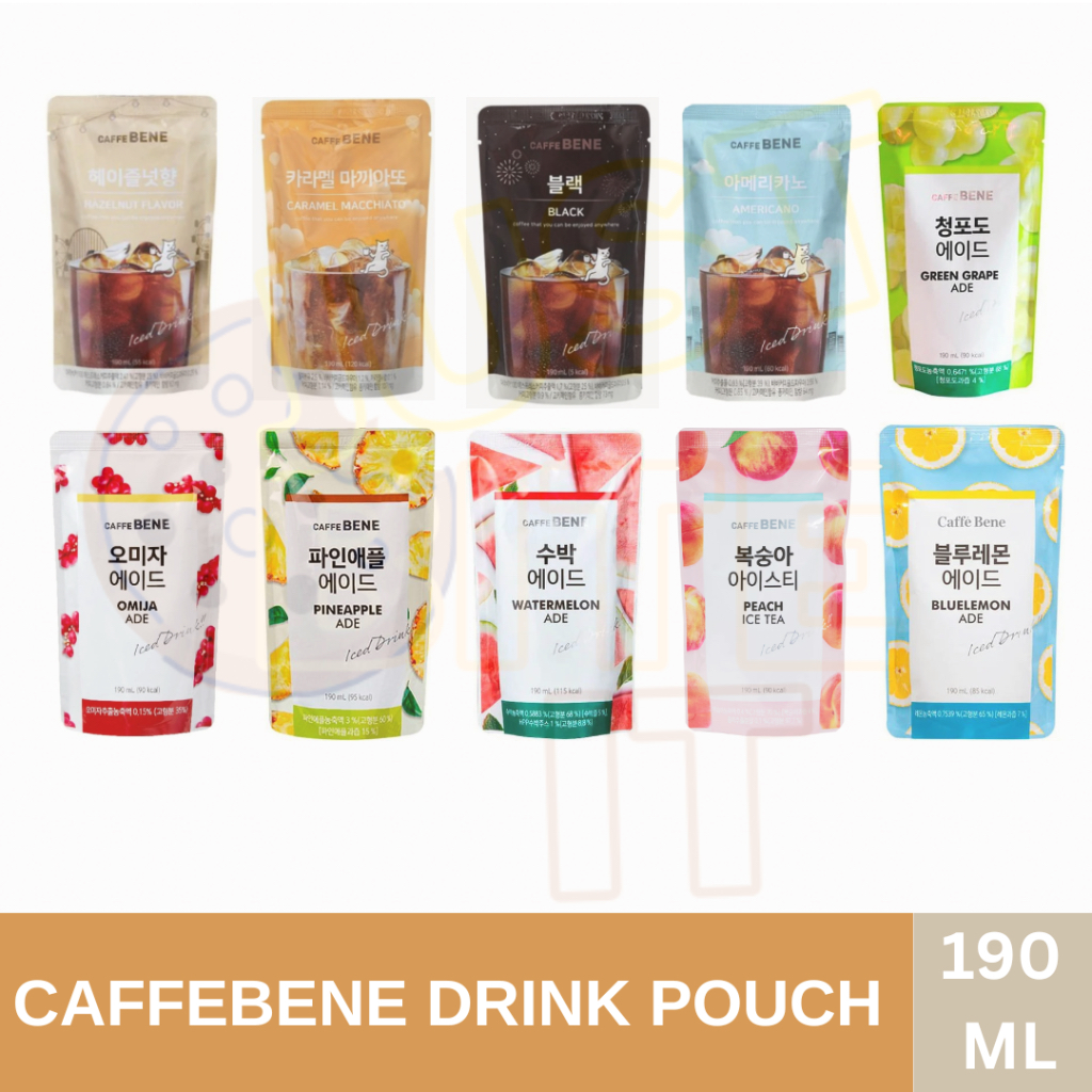 

CAFFEBENE AMERICANO/BLACK COFEE/CARAMEL MACCHIATO/HAZELNUT/OMIJA/PINEAPPLE/GREEN GRAP/WATERMELON/LEMON/PEACH ICE TEA 190 ML