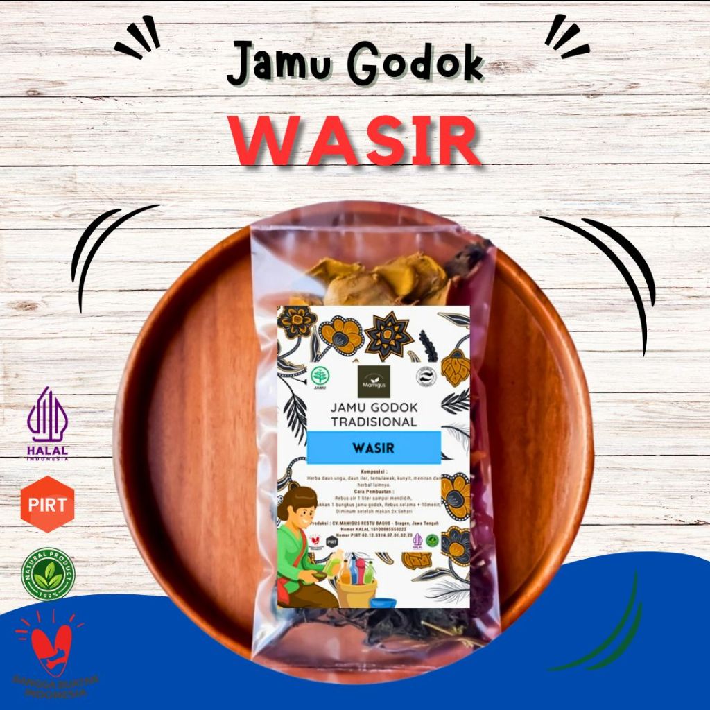 

Jamu Godog / Godok / Rebus Wasir / Ambeien