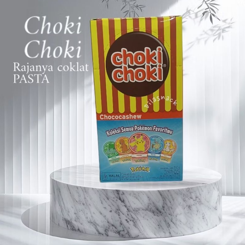 

coklat pasta Choki Choki 1 box isi 20 chokichoki coki coki coklat choki-choki