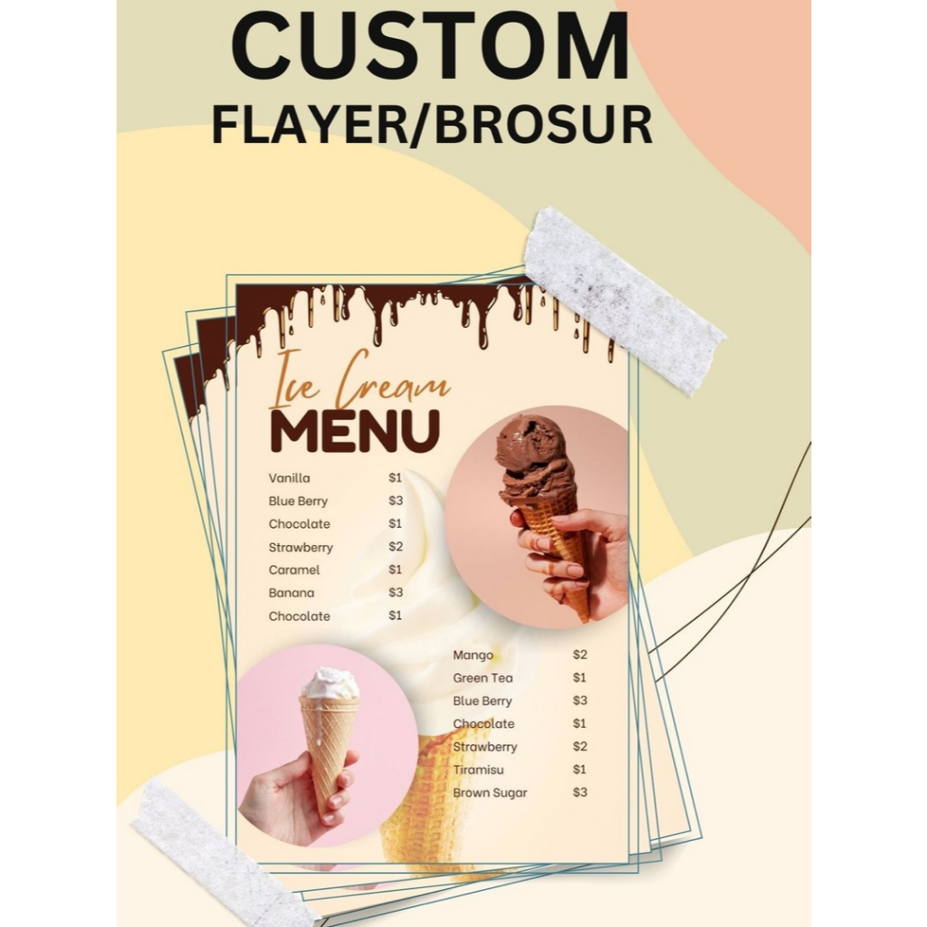 

[A4/A5] Cetak Brosur/Leaflet Flyer