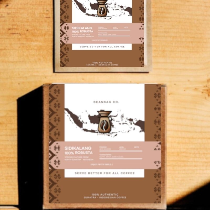 

coffee drip bag robusta sidikalang Medium Kopi sachet