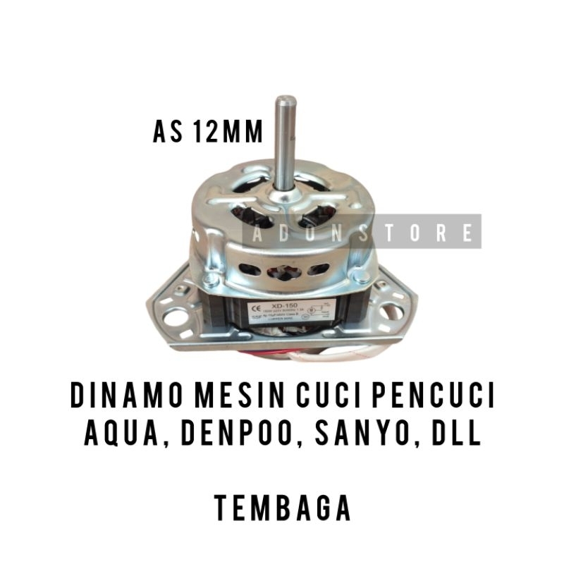DINAMO WASH MESIN CUCI SANYO AQUA DENPOO UMUM LAINNYA / MOTOR PENCUCI AQUA DENPOO SANYO