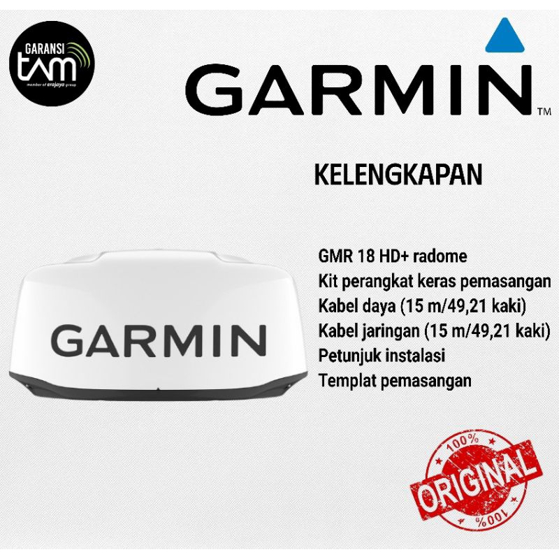 GARMIN GMR 18HD+ Radar Dome GPSMAP Aquamap