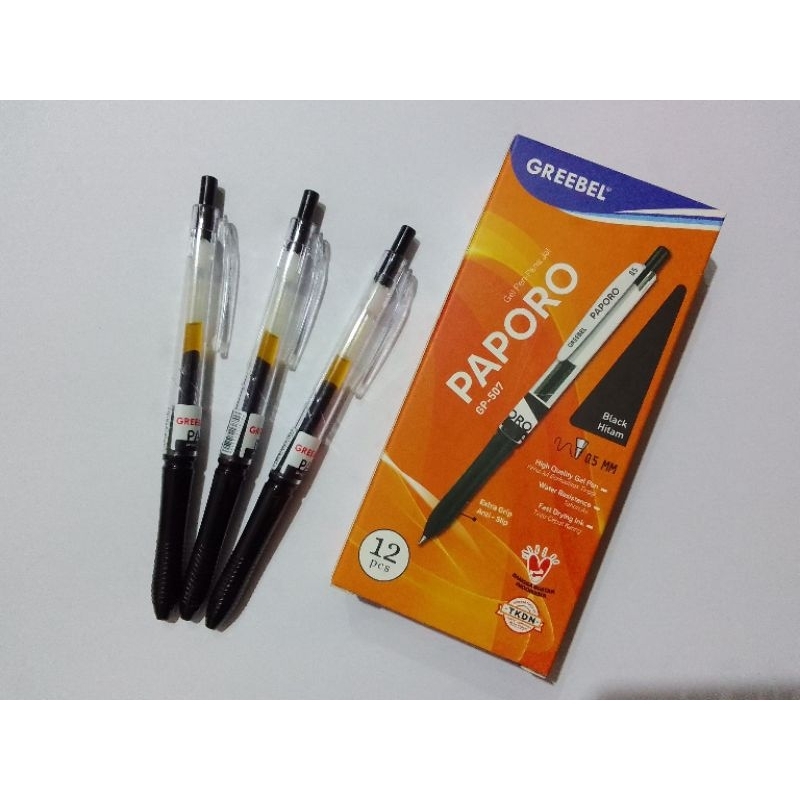 

(1 PCS) PULPEN PAPORO GREEBEL ECER