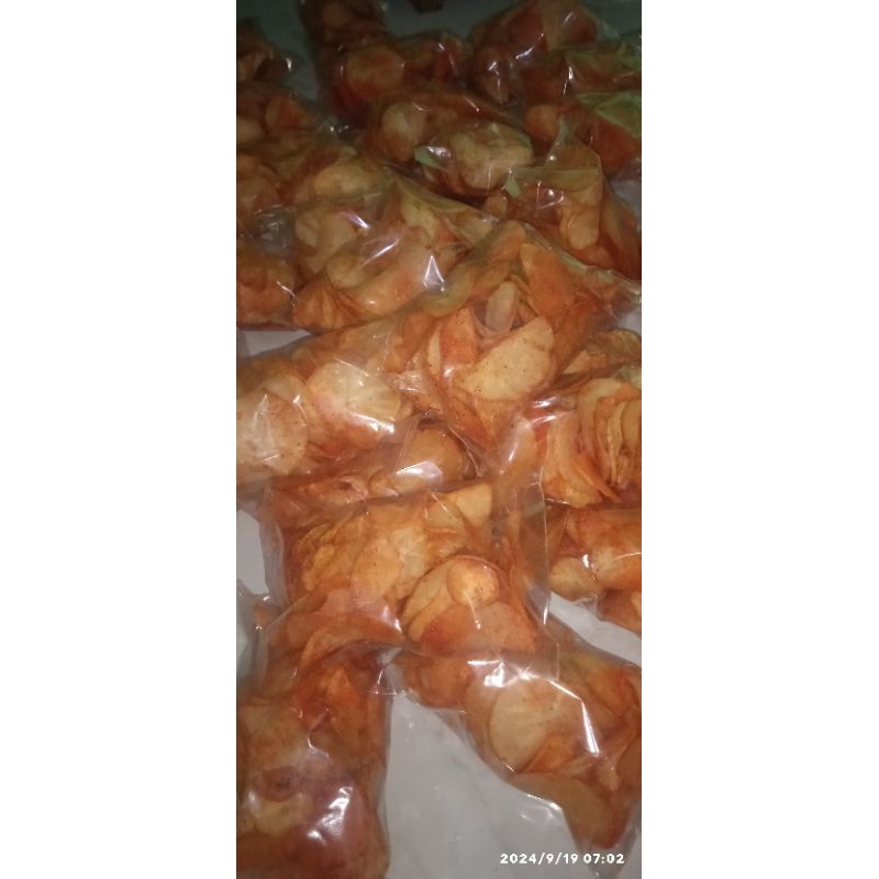 

keripik singkong bubuk balado
