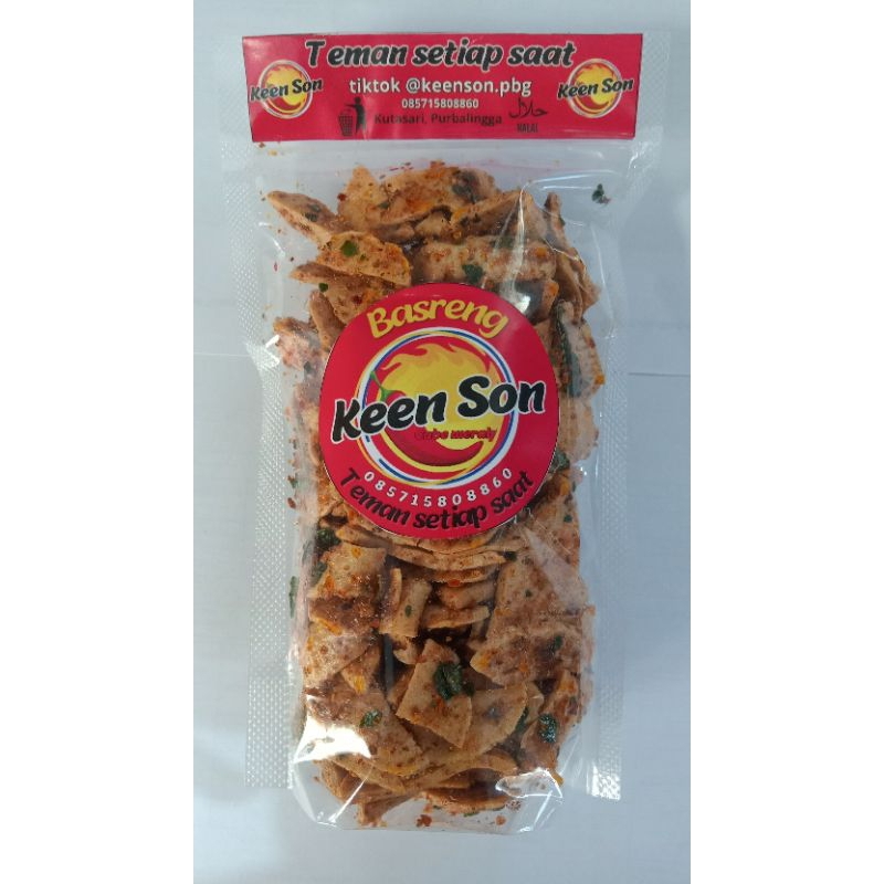 

bakso goreng keenson rasa ikan beraromakan daun jeruk 150 gram