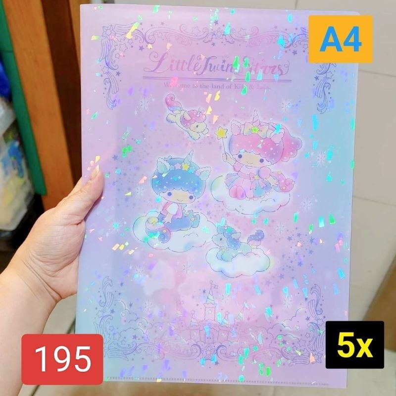 

Map Dokumen Clear File Hologram 2 Selipan Sanrio Karakter Little Twin Stars