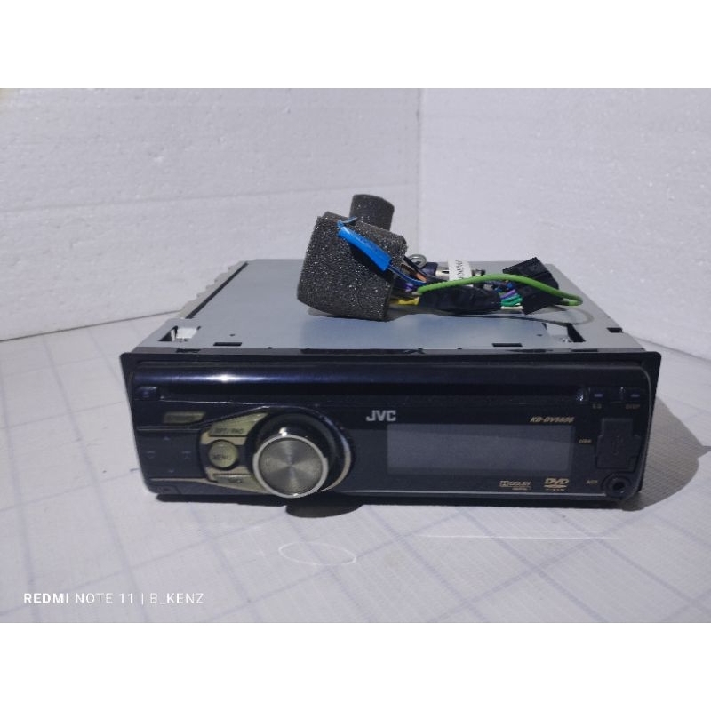 Tape Mobil Head Unit Single Din Merk JVC Copotan Grand Livina