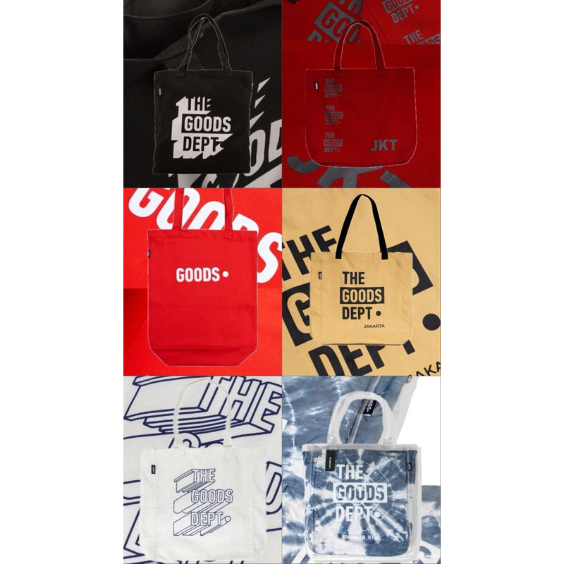 NEW Totebag The Goods Dept Original