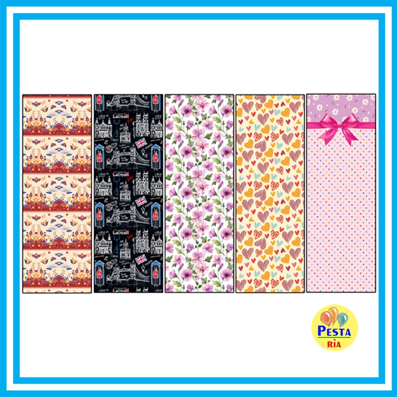 

Murah!!! (1Pcs) Kertas Kado JUMBO MIX B, kertas kado ulangtahun, bingkisan ultah, kertas kado