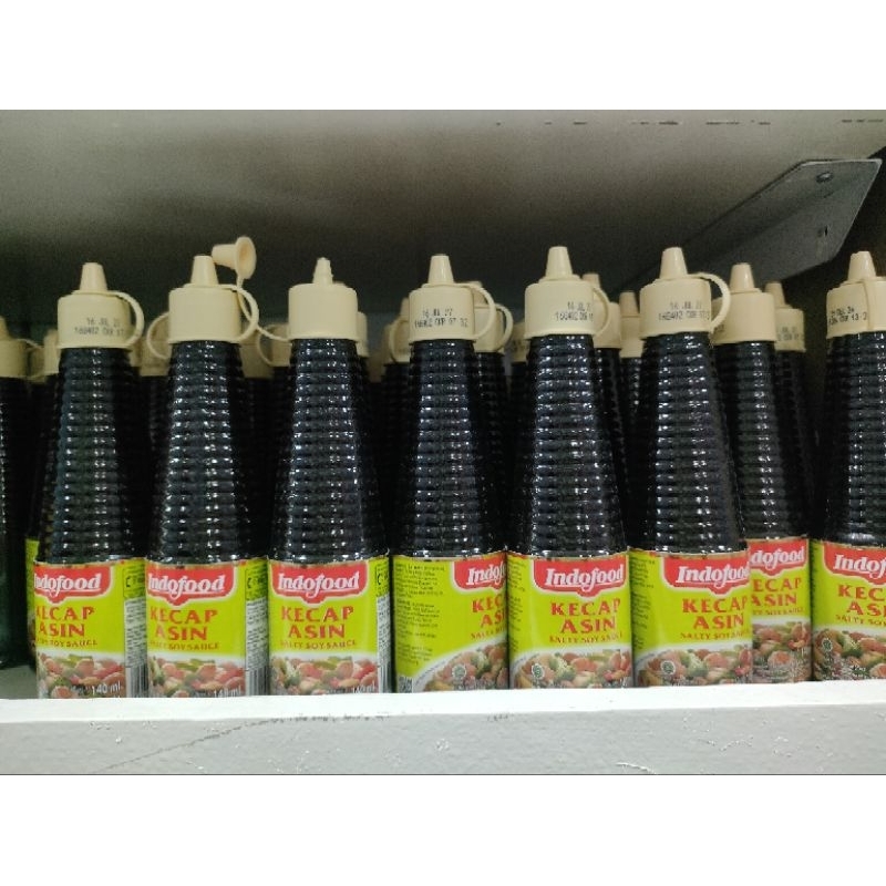 

Kecap asin indofood botol / salty soy sauce 140ml