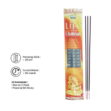 Hio Dupa Darshan Cendana Chandan Pounch isi  50 Batang – Chandan Pouch