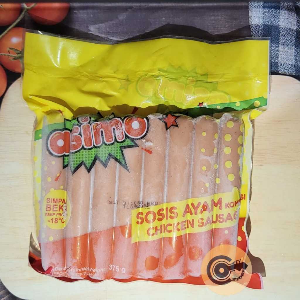 

SOSIS ASIMO 375gr (CHICKEN SAUSAGE)