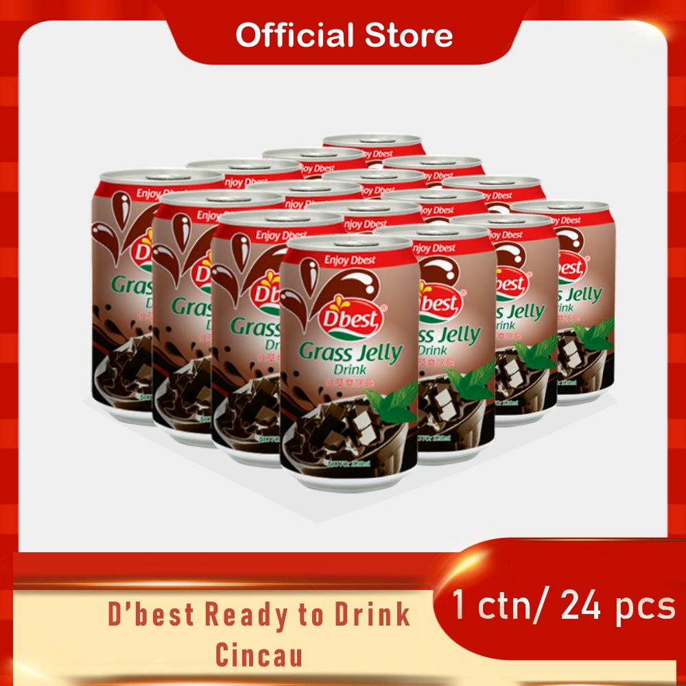 

D'best Minuman Kaleng Cincau 320ml (1karton / 24 pcs)