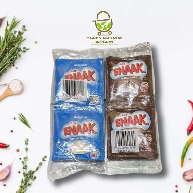 

SUSU KENTAL MANIS CAP ENAAK / KEMASAN SACHET 37gr