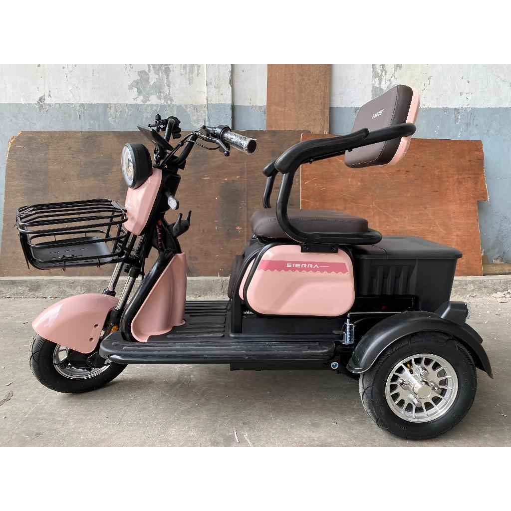 Sepeda Motor Listrik E BIKE EXOTIC SIERRA 650 WATT Bergaransi Resmi , sepeda listrik roda 3 murah