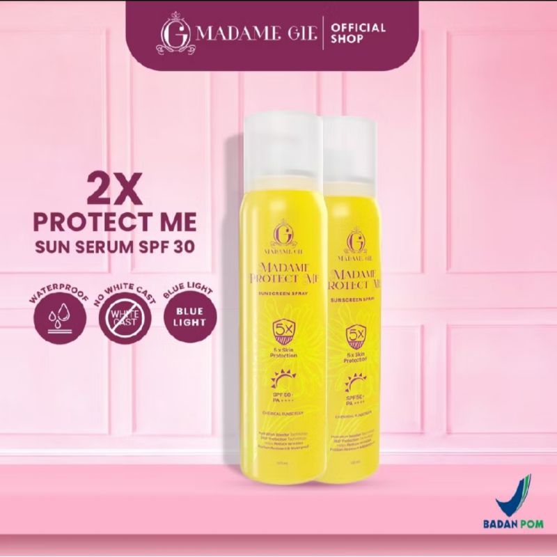 Madame gie sunscreen spray 100 ml madame gie Protect me sunscreen