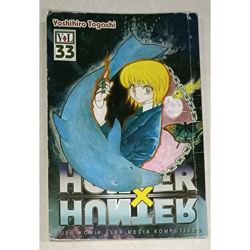 komik Hunter x Hunter vol 33 original