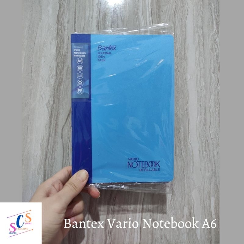 

BINDER BANTEX VARIO A6/ LOOSE LEAF Bantex Vario A6 / Isi Kertas Binder Bantex Vario A6 3282