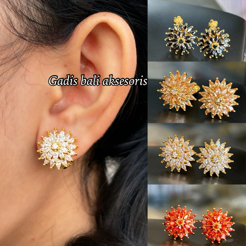 anting korea/ anting xuping padi kecil/ giwang