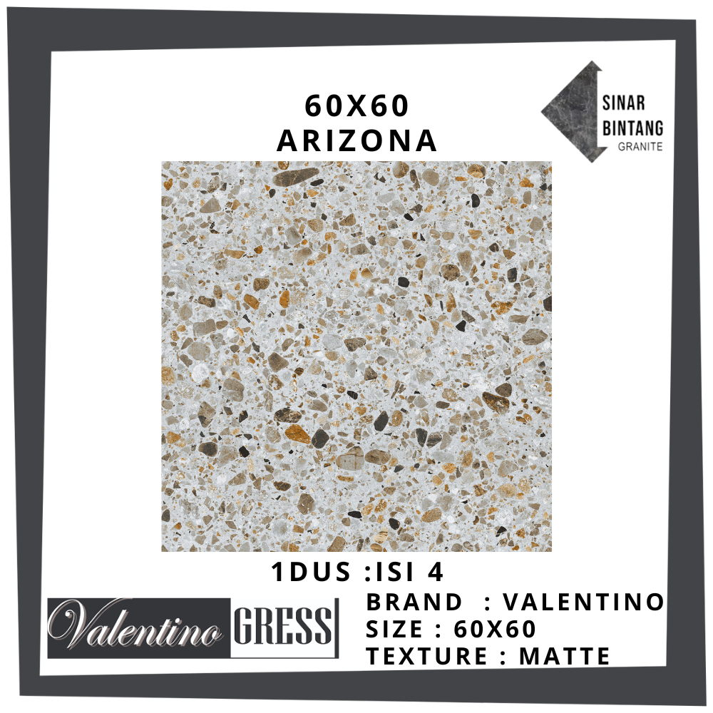 Keramik Ruangan | Lantai 60x60 Arizona Valentino