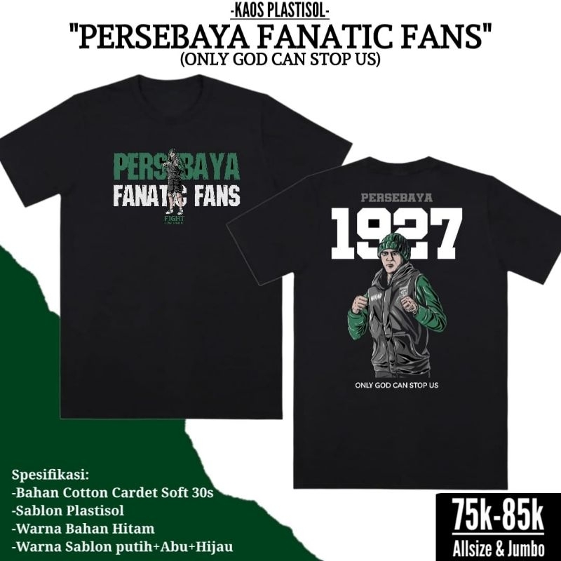 Kaos Bonek Persebaya Fanatic Fans Kaos Distro Persebaya Kaos Distro Bonek Persebaya 1927