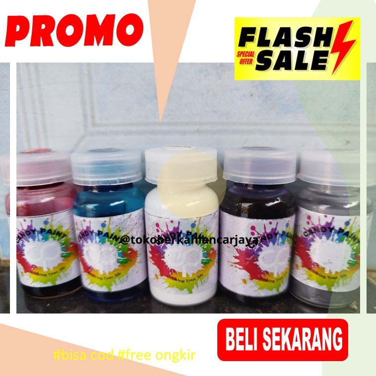 

(OLES) 12,5 ML CANDY PAINT CAT KACA PERMANEN SERBAGUNA