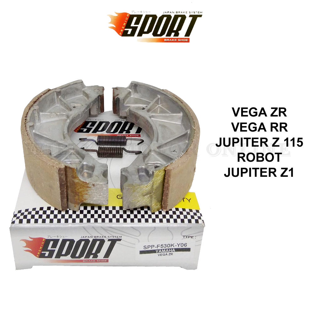 Kampas Rem Belakang Vega zr PREMIUM SPORT Kampas rem tromol Vega zr Firodo Vega ZR