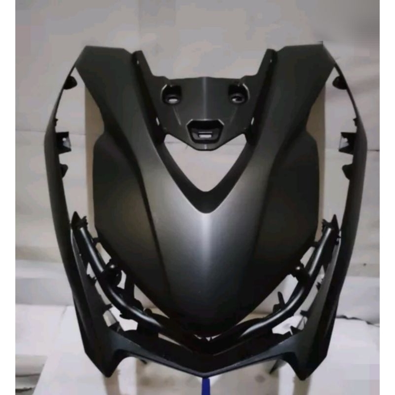 Tameng depan beat deluxe hitam doff panel depan beat Dulux LED 2020 2021 2022 2023