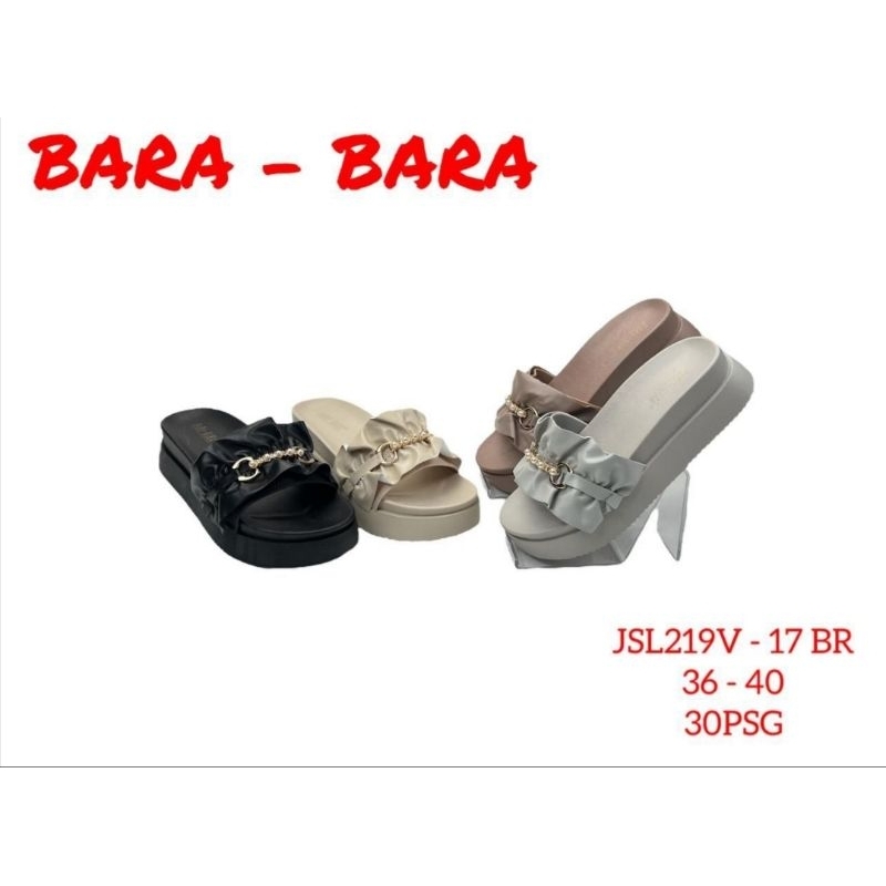SANDAL BARA BARA JSL219V SANDAL SELOP JELLY (LR)