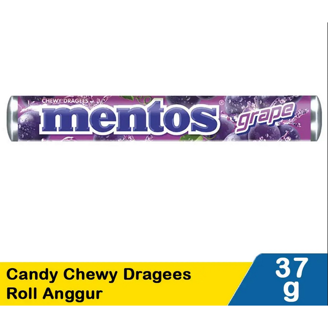 

Mentos Permen Rasa Anggur / grape 37 gram