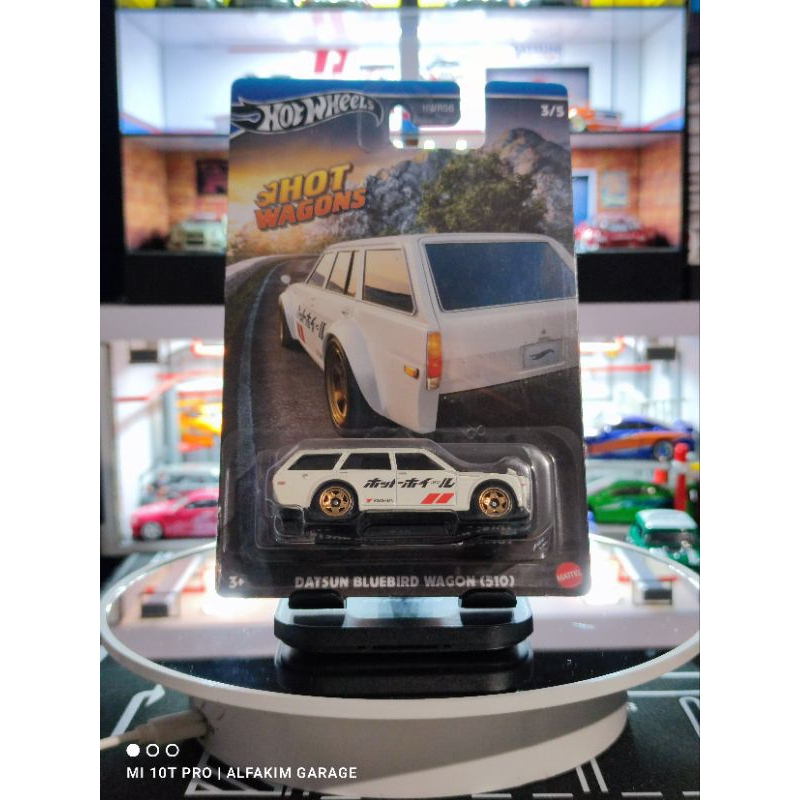 Hot Wheels Hot Wagons Real Car Audi R6 / BMW M3 Wagon/Remorque / Chevy Nova / Custom GTO / Datsun Bl