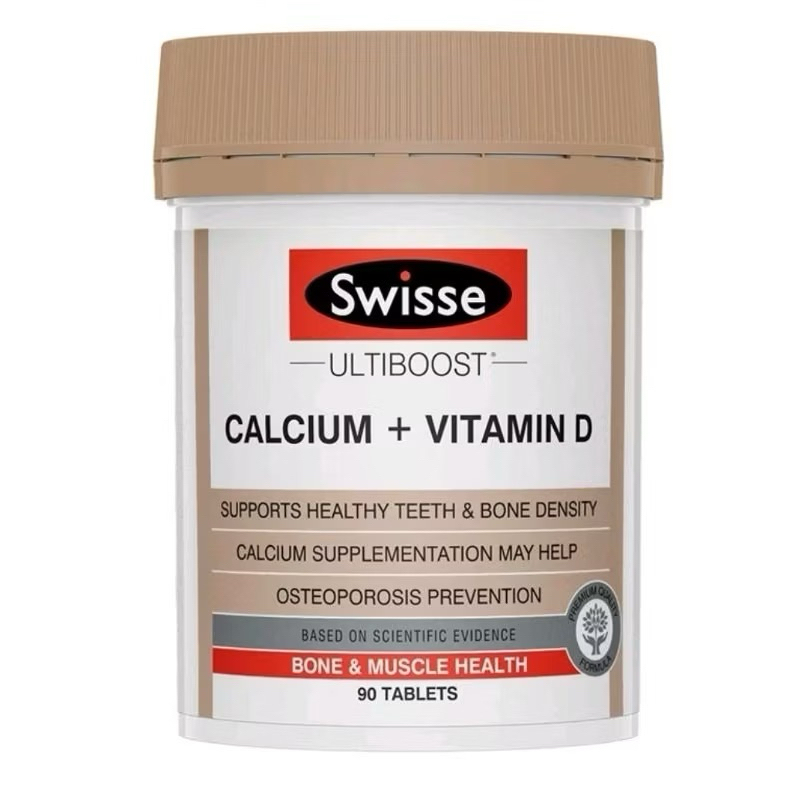READY Swisse Ultiboost Calcium + Vitamin D Swisse Cal + Vit D D3 COVID Tulang Gigi Osteoporosis Oste