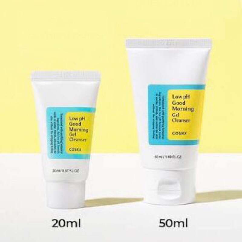 COSRX Low pH Good Morning Gel Cleanser - Sabun Muka 20ml & 50ml