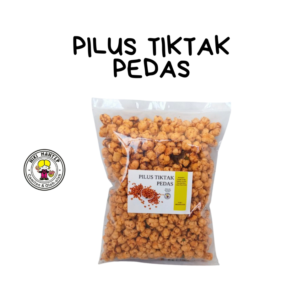 

Pilus Tik-Tak Pedas - Niki Snack Salatiga