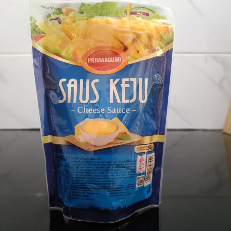 

SAUS KEJU 250gram / Cheese Sauce Prima Agung