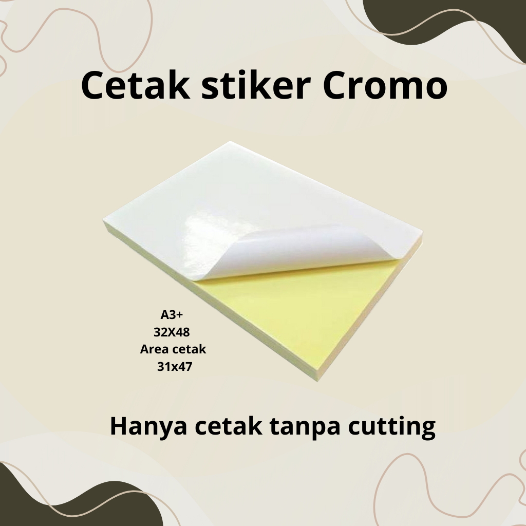

[PROMO] Cetak stiker cromo A3+