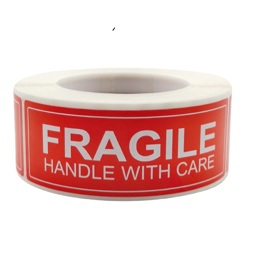 Stiker Toples Kue Kering Fragile Sticker Hiasan Box Cookies Jar
