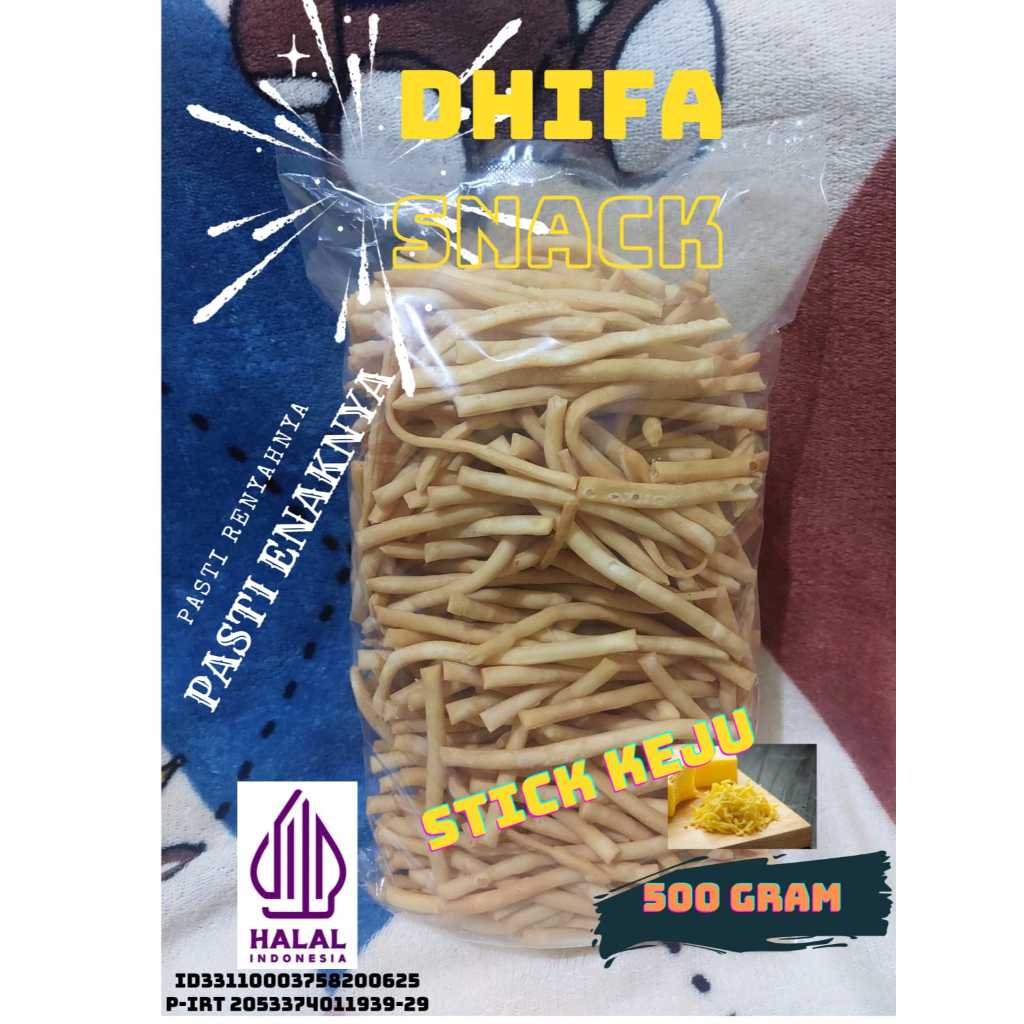 

Stick Keju 500 Gram Gurih, Renyah danEnak
