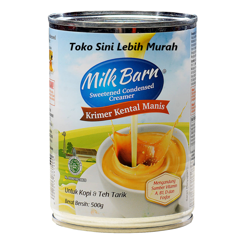 

Milk Barn Krimer Susu Kental Manis - Varian Original 500GR CAN