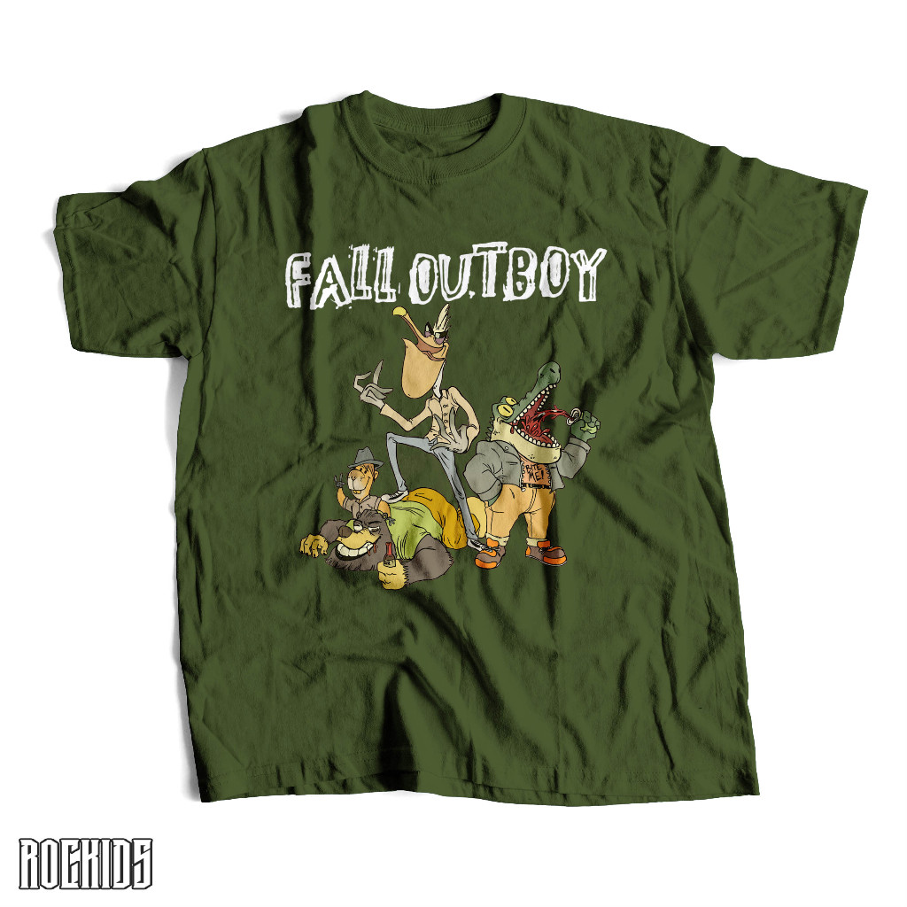 ROCKIDS - FALL OUT BOY - TSHIRT - TEES - KIDSWEAR - KAOS BAND - KAOS BAND FALL OUT BOY - KAOS FALL O